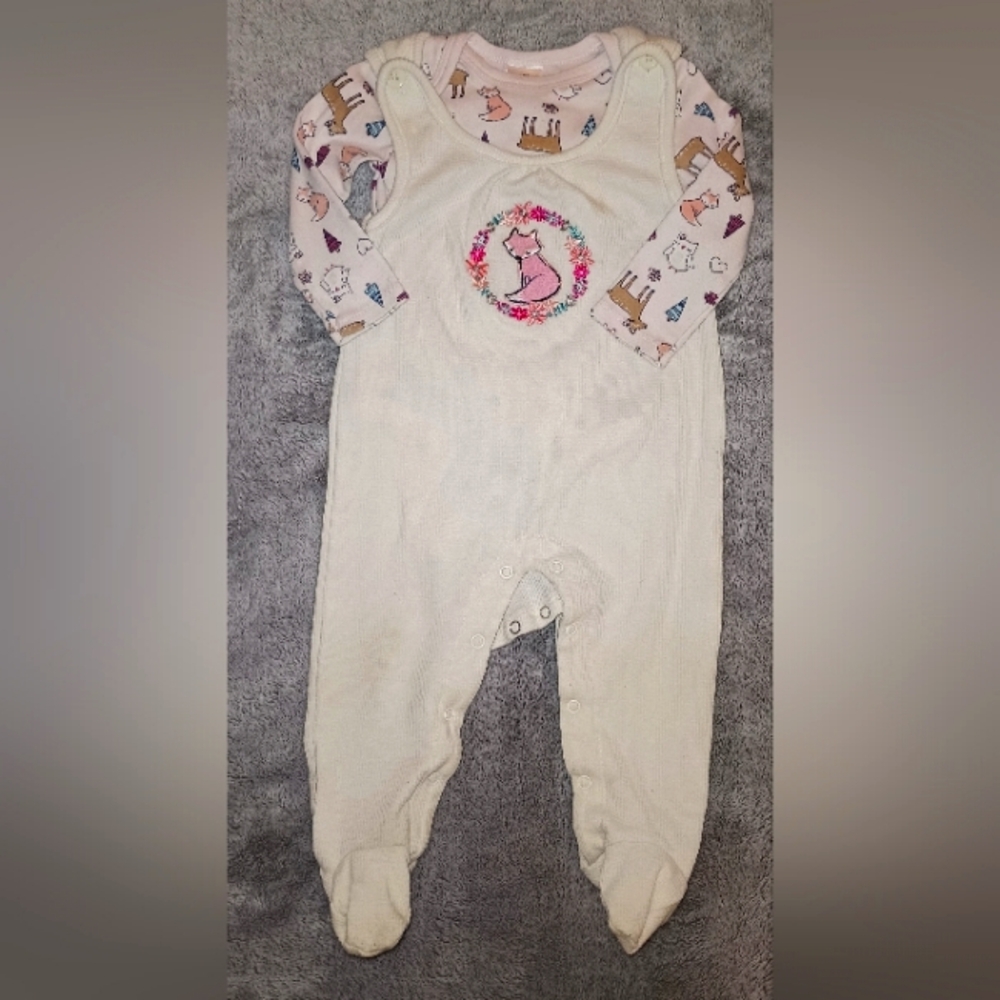 Baby girl 2 piece outfit-6/9 months
